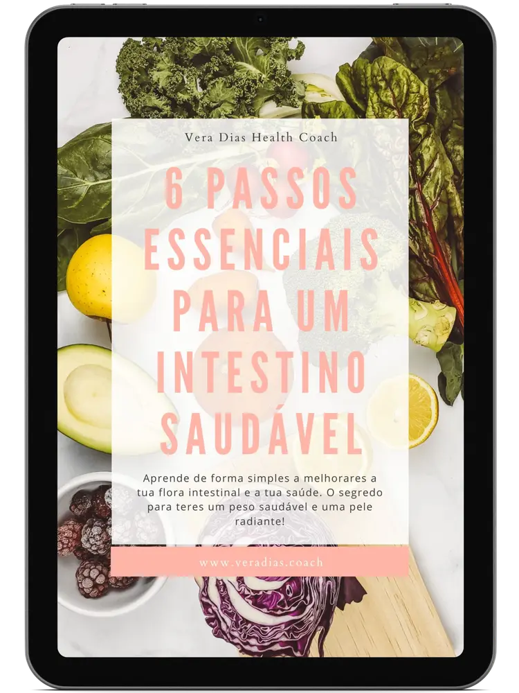 Mockup Tablet 01 Workbook 6 Passos Essenciais Para Um Intestino Saudavel Vera Dias Health Coach