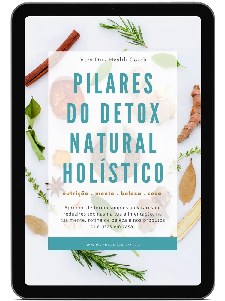 Mockup Tablet 01 Workbook Pilares do Detox Natural Holistico Vera Dias Health Coach