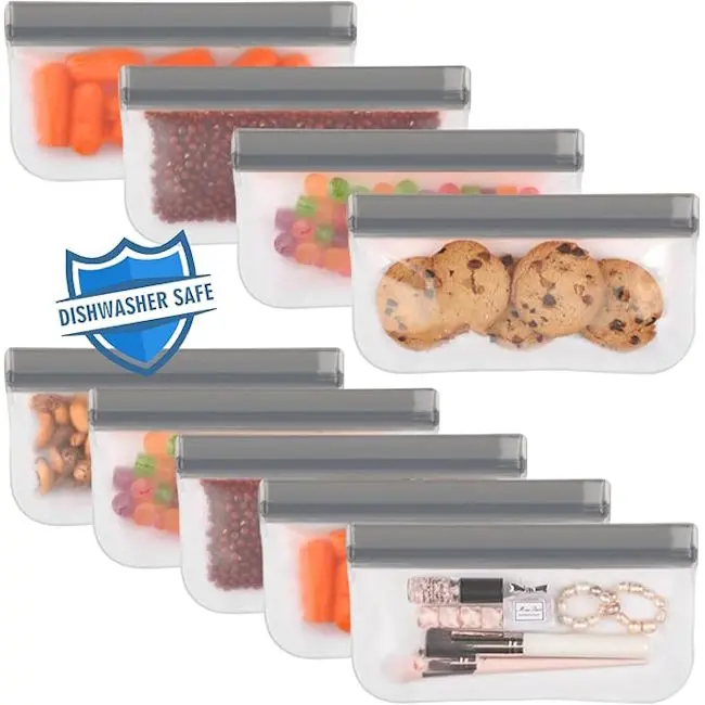 Amazon Sacos de Congelar de Silicone 04 Vera Dias