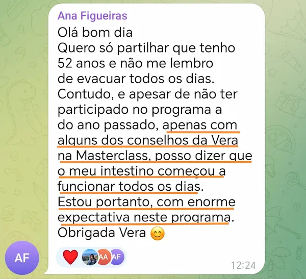 Masterclass - Estilo de Vida Anti-Inflamatório 38 Testemunho 01 - Masterclass 25ABR