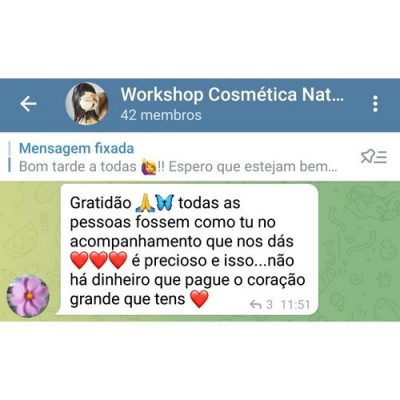 Testemunho06 - Workshop Cosmética Natural - Vera Dias Health Coach