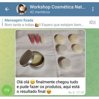 Testemunho07 - Workshop Cosmética Natural - Vera Dias Health Coach